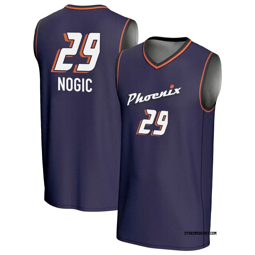 Youth Jovana Nogic #29 Replica Purple Phoenix Mercury Lightweight